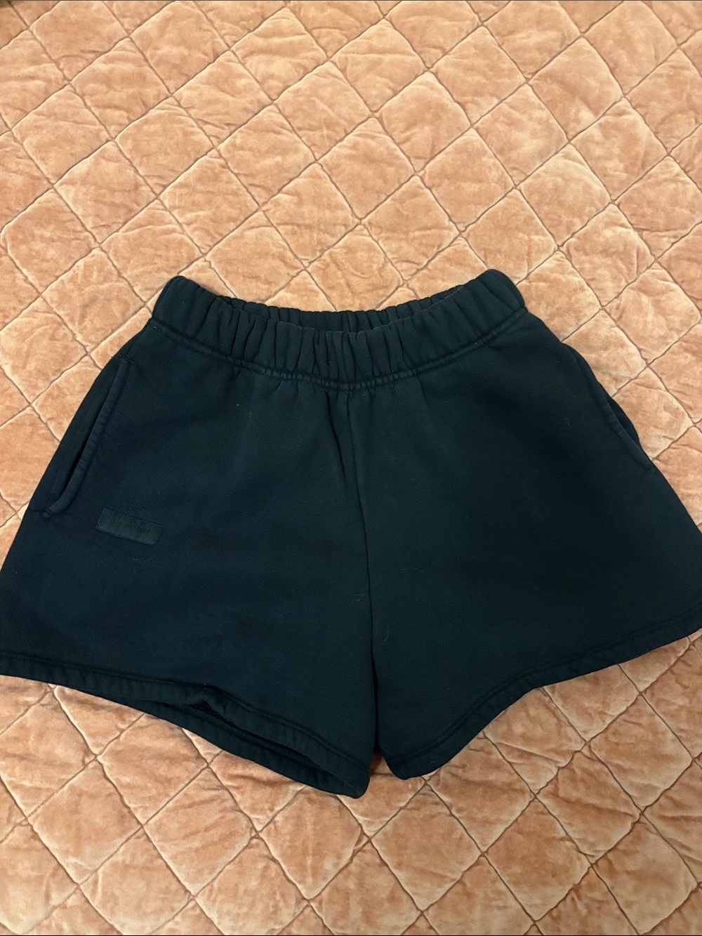 Women’s Black sweat shorts